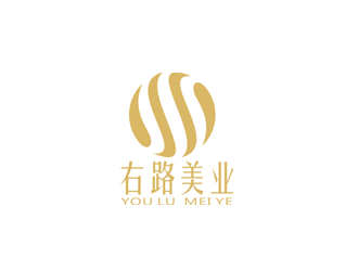 趙鵬的右路美業(yè)logo設計