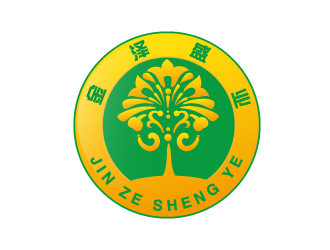 北京金澤盛業(yè)商業(yè)服務(wù)有限公司logo設(shè)計(jì)