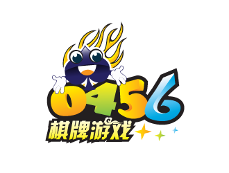 黃安悅的0456棋牌游戲logo設(shè)計