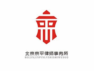 AR科技核心～雪狐設計的北京京平律師事務所logo設計