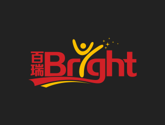 林思源的百瑞 Bright 健身俱樂部logo設(shè)計