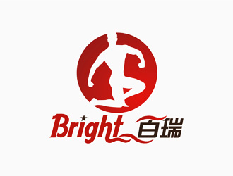 陳玉林的百瑞 Bright 健身俱樂部logo設(shè)計