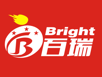 張軍代的百瑞 Bright 健身俱樂部logo設(shè)計