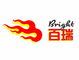 AR科技核心～雪狐設(shè)計(jì)的百瑞 Bright 健身俱樂部logo設(shè)計(jì)