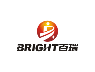 楊福的百瑞 Bright 健身俱樂部logo設(shè)計