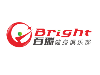 廖燕峰的百瑞 Bright 健身俱樂部logo設(shè)計(jì)