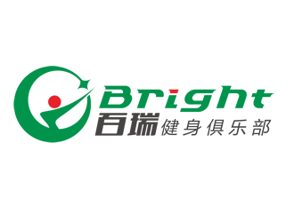 廖燕峰的百瑞 Bright 健身俱樂部logo設(shè)計(jì)