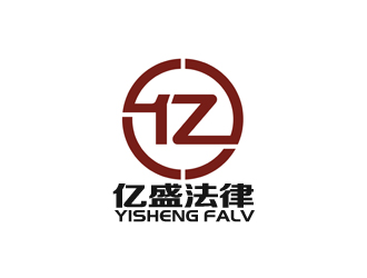 倉小天的億盛法律logo設(shè)計