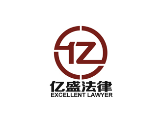 倉小天的億盛法律logo設(shè)計