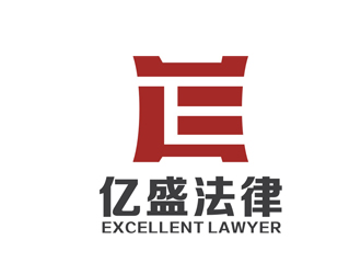 楊占斌的億盛法律logo設(shè)計