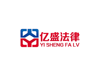 周金進的億盛法律logo設(shè)計