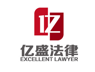 黃程的億盛法律logo設(shè)計