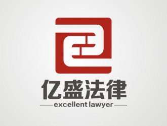 李泉輝的億盛法律logo設(shè)計