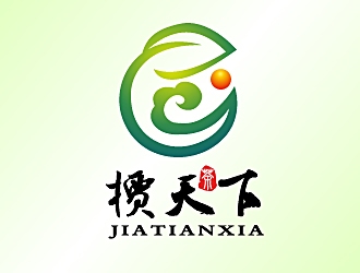 白冰的槚天下茶館茶莊logo設(shè)計(jì)