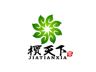 陳曉濱的槚天下茶館茶莊logo設(shè)計(jì)