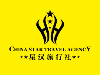 呂冬雨的星漢旅行社logo設(shè)計