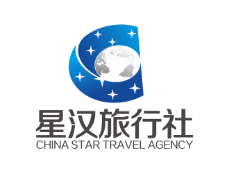 林思源的星漢旅行社logo設(shè)計