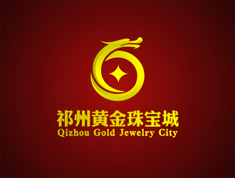 譚家強(qiáng)的祁州黃金珠寶城logo設(shè)計