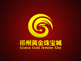 譚家強(qiáng)的祁州黃金珠寶城logo設(shè)計