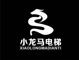 陳今朝的小龍馬電梯logo設(shè)計