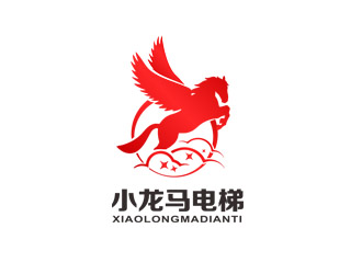 郭慶忠的小龍馬電梯logo設(shè)計