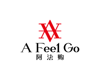 周金進(jìn)的a feel go 阿法購(gòu)logo設(shè)計(jì)