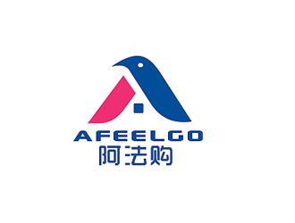 盛銘的a feel go 阿法購(gòu)logo設(shè)計(jì)