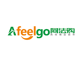 趙鵬的a feel go 阿法購logo設(shè)計