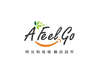 Ze的a feel go 阿法購logo設(shè)計