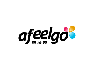 黃爽的a feel go 阿法購(gòu)logo設(shè)計(jì)