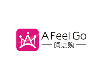 楊占斌的a feel go 阿法購(gòu)logo設(shè)計(jì)