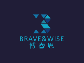 Brave&Wise博睿思咨詢公司logologo設(shè)計