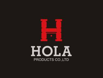 黃安悅的HOLA/HOLA PRODUCTS CO.,LTDlogo設(shè)計