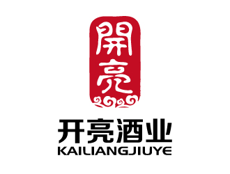 張俊的開亮logo設計