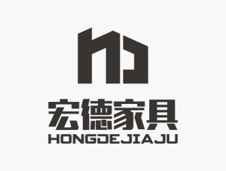 陳國偉的宏德家具家居圖標logo設計