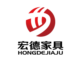 張俊的宏德家具家居圖標logo設計