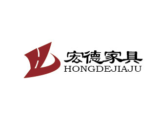 李賀的宏德家具家居圖標logo設計