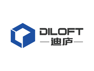 楊勇的迪廬；DILOFT 對稱標(biāo)志logo設(shè)計