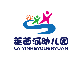 張俊的萊茵河幼兒園logo設計