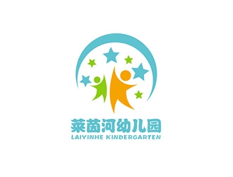 吳曉偉的萊茵河幼兒園logo設計