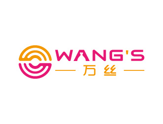 周金進的WANG'S 萬絲婚紗禮服定制工作室logologo設計