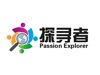 秦曉東的探尋者非洲戶外旅游LOGOlogo設計