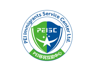 譚家強的PEI移民互助中心商標(biāo)設(shè)計logo設(shè)計