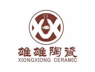 吳志超的雄雄陶瓷logo設計