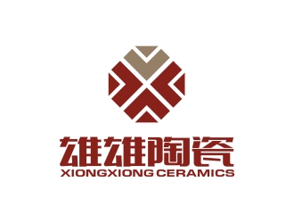 曾翼的雄雄陶瓷logo設計