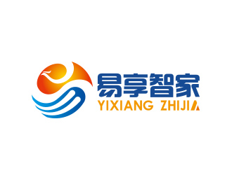 黃安悅的易享智家logo設計