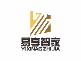 何嘉健的易享智家logo設計