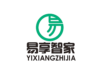 秦曉東的易享智家logo設計