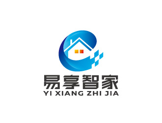 周金進的易享智家logo設計