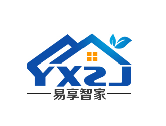 余亮亮的易享智家logo設計